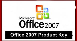 Microsoft office 2007 Product key