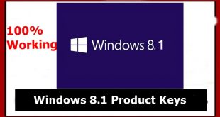 Windows 8.1 product keys list