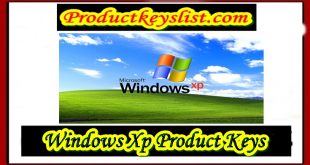Windows Xp Product keys