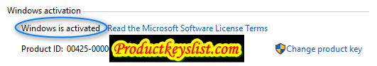 windows is activated