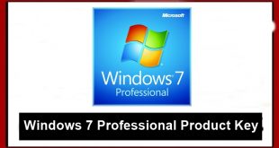 Windows 7 Professional produc keys