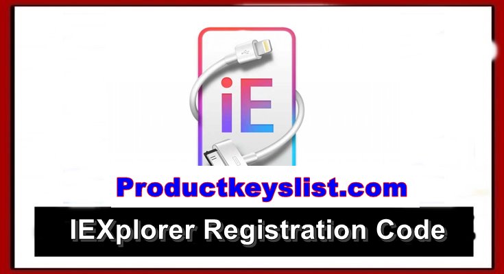 IEXplorer Registration Code