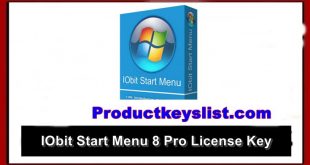 IObit Start Menu 8 Pro 6.0.1.1 License Key