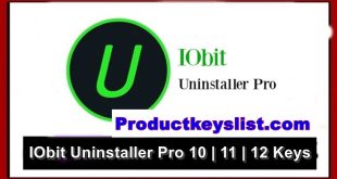 IObit Uninstaller Pro 10 | 11 | 12 Keys